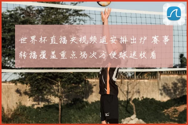 世界杯直播央视频道安排出炉 赛事转播覆盖重点场次方便球迷收看